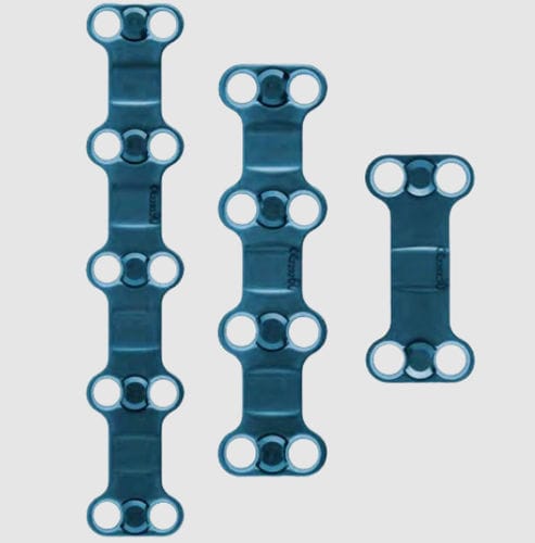 Arthrodeseplatte für Halswirbel - SSACP - StyleSpine Medical - mit Verriegelung / Titan / 1 Ebene