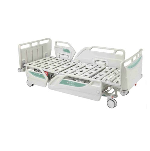 Notfallbett - Luxury - Tianjin Kangli Medical Instrument - elektrisch / auf Rollen / dreiteilig