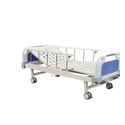 Pflegebett - A 32 - Tianjin Kangli Medical Instrument - manuell / mit fester Höhe / zusammenklappbar
