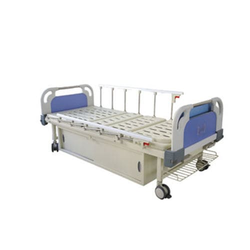 Pflegebett - Tianjin Kangli Medical Instrument - manuell / mit fester Höhe / zusammenklappbar
