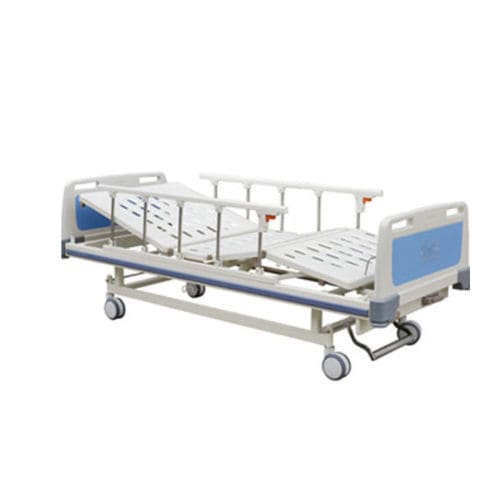 Pflegebett - A 25 - Tianjin Kangli Medical Instrument - manuell / mit fester Höhe / zusammenklappbar