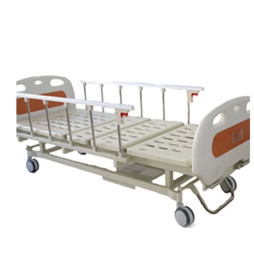 Pflegebett - A 13 - Tianjin Kangli Medical Instrument - manuell / mit fester Höhe / auf Rollen