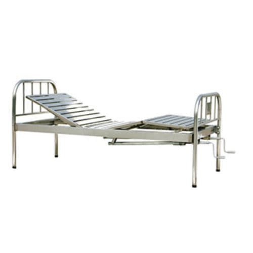 Pflegebett - A 49 - Tianjin Kangli Medical Instrument - manuell / höhenverstellbar / Doppelbett