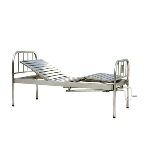 Pflegebett - Tianjin Kangli Medical Instrument - manuell / höhenverstellbar / Doppelbett