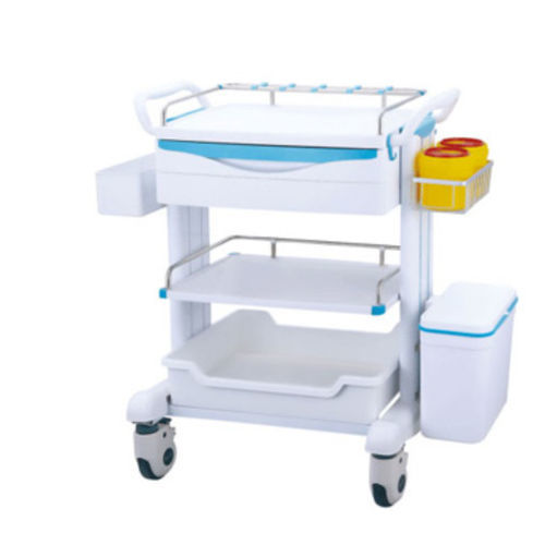 Medizinischer Wagen - Tianjin Kangli Medical Instrument - Medikamenten / Edelstahl / Aluminium