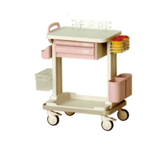 Medizinischer Wagen - Tianjin Kangli Medical Instrument - Lager / Pflege / Kunststoff