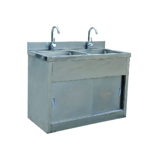 Waschbecken für OP / 2 Arbeitsplätze - B 161 - Tianjin Kangli Medical Instrument - Edelstahl
