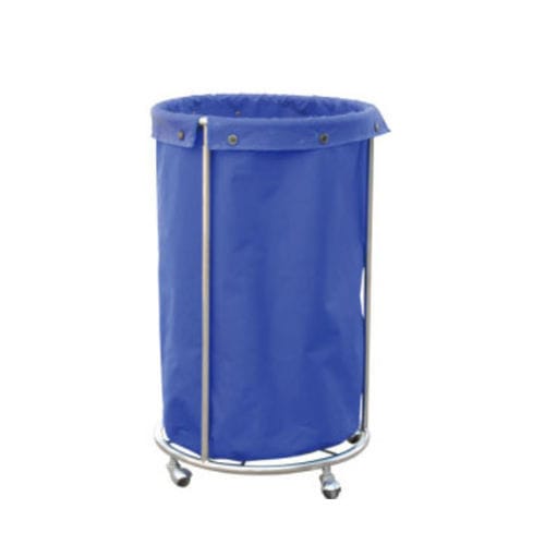 Sackhalterwagen für dreckige Wäsche - Tianjin Kangli Medical Instrument - medizinisch / Wäscherei / 1 Sack