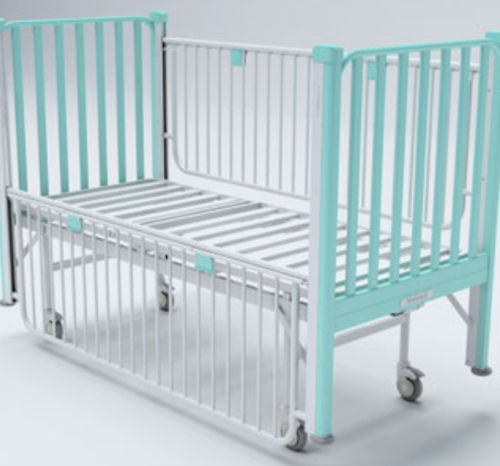 Krankenhausbett - Tianjin Kangli Medical Instrument - manuell / für Kinder / auf Rollen