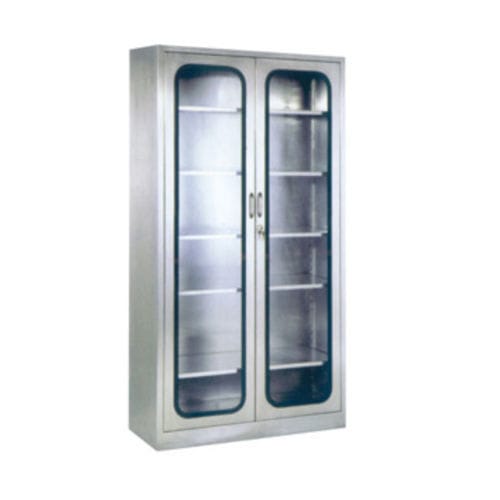 Schrank für Schuhablage - Tianjin Kangli Medical Instrument - mit Tür / mit Regal / Edelstahl