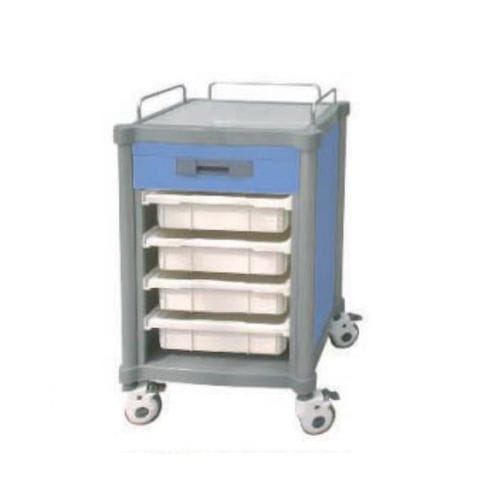 Medizinischer Wagen - Tianjin Kangli Medical Instrument - Medikamenten / Edelstahl / Aluminium