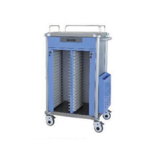Wagen für Krankenakten - Tianjin Kangli Medical Instrument - Lager / Edelstahl / Aluminium