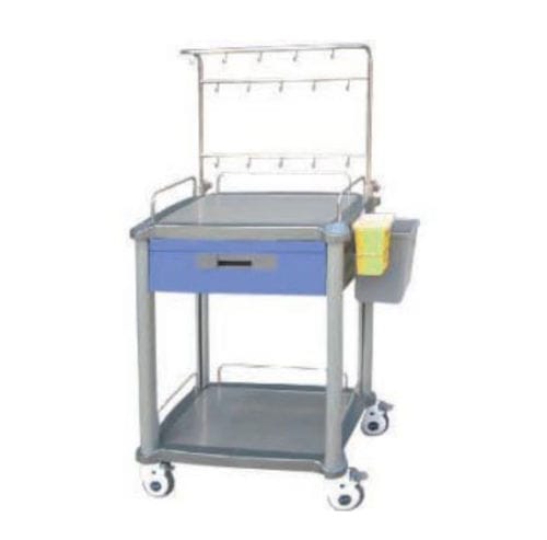 Medizinischer Wagen - Tianjin Kangli Medical Instrument - Mehrzweck / Edelstahl / Aluminium