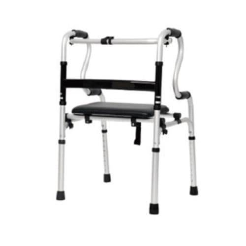 Höhenverstellbares Gehgestell - Tianjin Kangli Medical Instrument - mit Sitz