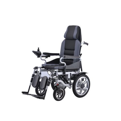 Elektrischer Rollstuhl - Tianjin Kangli Medical Instrument - zur Nutzung im Freien / für den Innenbereich / zusammenklappbar