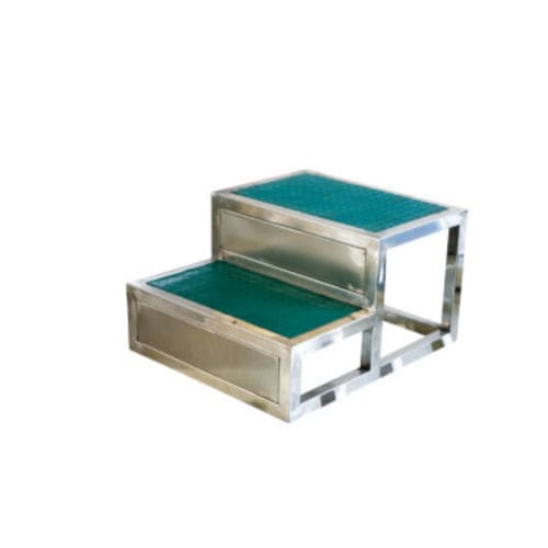 Stufentritt mit 2 Stufen - E-21 - Tianjin Kangli Medical Instrument - Edelstahl