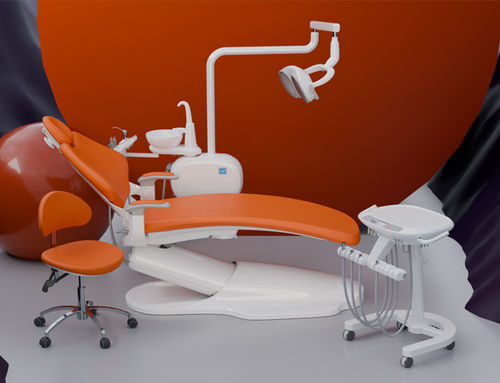 Dentaleinheit mit elektrisch bedientem Stuhl - ADU M3 - FOSHAN ESAY MEDICAL TECHNOLOGY CO.,LTD - kompakt / mit flexiblem Kopfstück / mit Hygienesystem