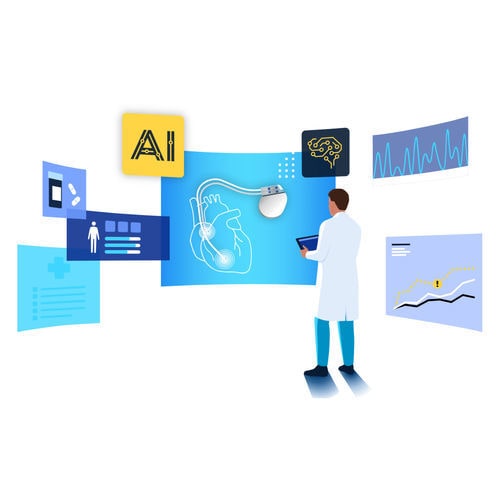 KI-gestützte Software - ScienceSoft - medizinisch / für Radiologie / für kardiovaskuläre Chirurgie