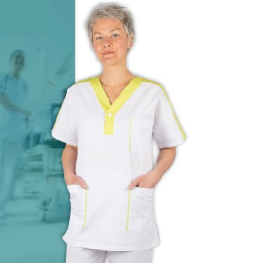 Medizinischer Kasack / unisex - SEATTLE - FIL'MED - weiß
