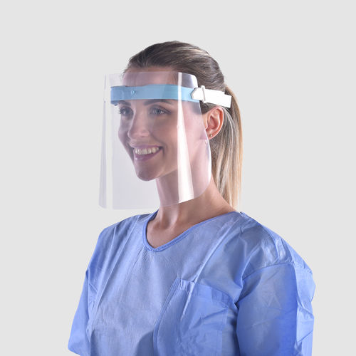 Vollgesichts-Gesichtsschutzschild - RC-O1-000101 - Ramedical - wiederverwendbar / medizinisch / beschlagfrei