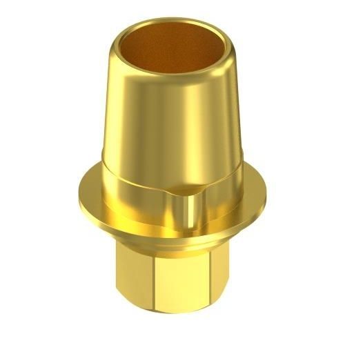 Zylindrisches Implantat-Abutment - Biolevel - Bionika Medline Kft. - Titan / sechseckig / mit Innenverbindung