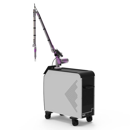 Laser zur Aknebehandlung - PicoShine® - Qobeauty Aesthetic Laser - Nd:YAG / auf Wagen / Picosekunden