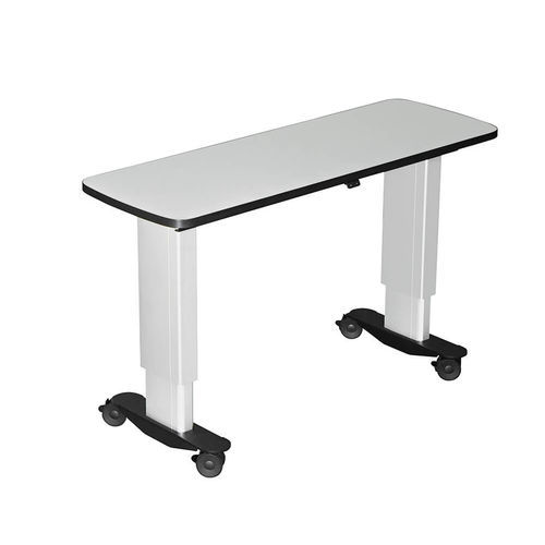 Elektrischer ophthalmischer Instrumententisch - MT02 - UAB Medinstrus - auf Rollen / höhenverstellbar