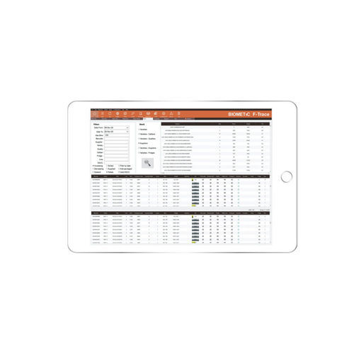 Management-Software - F Trace - BIOMETIC - Rückverfolgbarkeit / überwacht / für die Lebensmittelindustrie