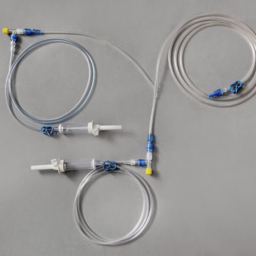 Infusionsset mit Tropfkammer - 4000103-B	 - BHL-Medical - mit Absperrhahn