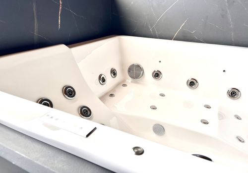 Doppelsitzer-Kurbadewanne - DUOSPA  - Preti - auf Einbau