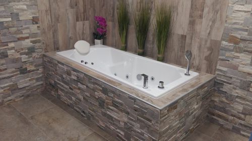 Einsitzer-Kurbadewanne - JOUVENCE 190 - GRAND CONFORT - Preti - auf Einbau