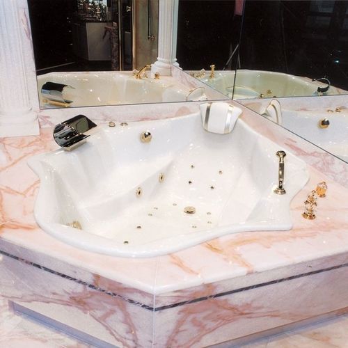 Einsitzer-Kurbadewanne - LYS - Preti - auf Einbau