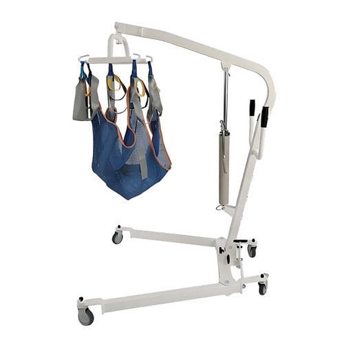 Manueller Patientenlifter - A01 - Jiaxing Kalanchoe Medical Technology - hydraulisch / auf Rollen / für Erwachsene