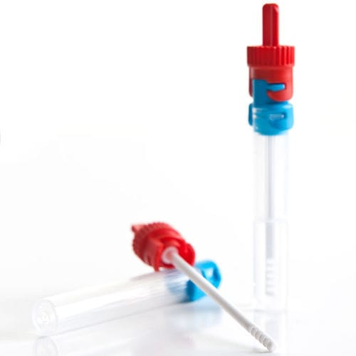 Fäkalien-Probenahmeröhrchen - Easy Extract® - Calpro AS - für Diagnose / zylinderförmig / biologisch