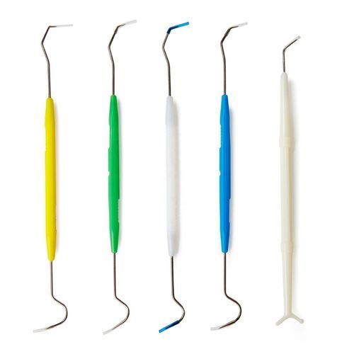 Diagnose-Dentalsonde - SUDTP092 - Yangzhou Super Union Medical Material - einfach / Endstück / doppelt