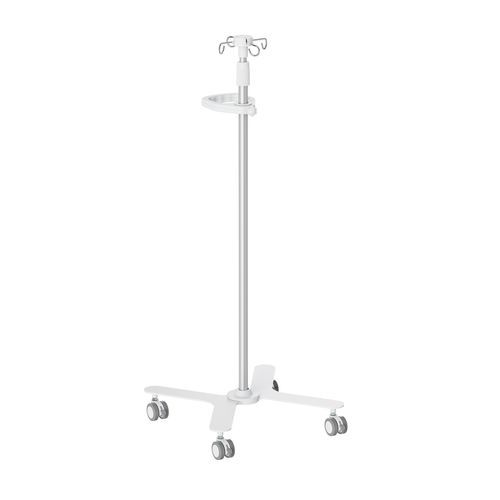 Infusionsständer auf Rollen - MED07-4 - Lumi Legend Corporation - 4 Haken / höhenverstellbar