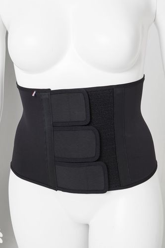 Bauchstützgürtel - NOVABELT - NOVATEX MEDICAL - für Erwachsene / weich / schwarz