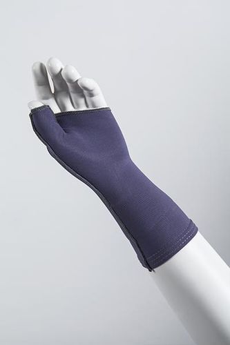Unisex-Kompressionshandschuh - NOVATEX MEDICAL - schwarz / grau / blau
