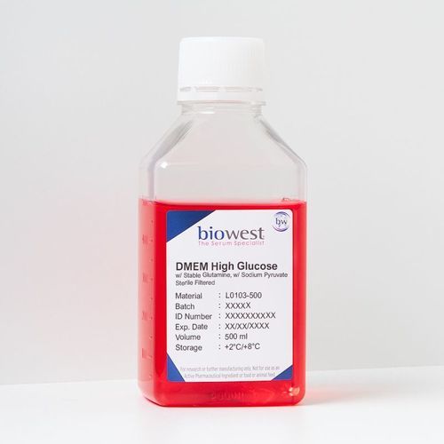 Wachstumsmilieu-Reagenz - L0103 - Biowest - DMEM / Glutamin / für Zellkultur