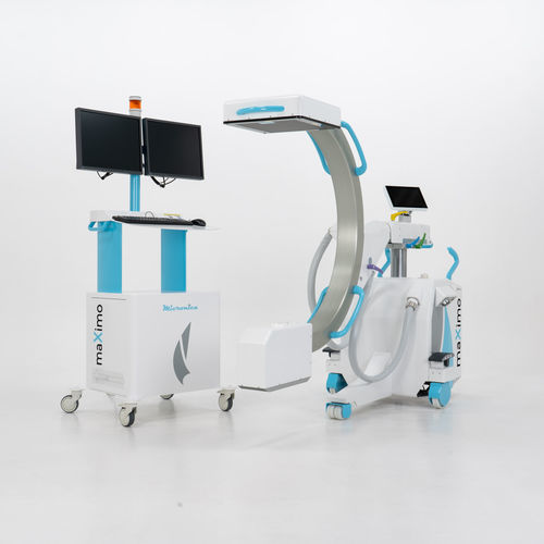 Mobiler C-Bogen - maXimo - Micronica - mit Flachbildsensor / mit Videosäule