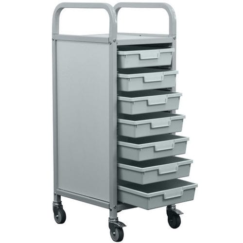 Wagen für Kliniken - HI-MK8AB-1S-71 - Handle-iT - Mehrzweck / Lager / mit Platte