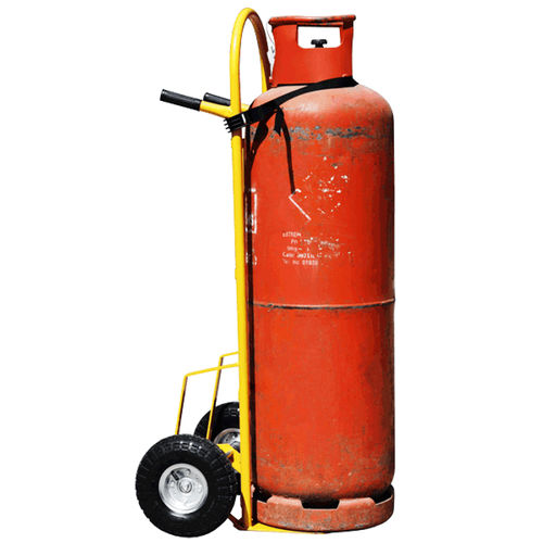 Wagen für Kliniken - HI-2024-G-PN - Handle-iT - Gasflaschenträger / 1-Flaschen / mobil