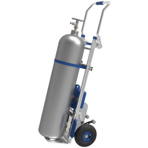 Wagen für Kliniken - HI-XS2-200G-GB-PU - Handle-iT - Gasflaschenträger / für Transport / 1-Flaschen