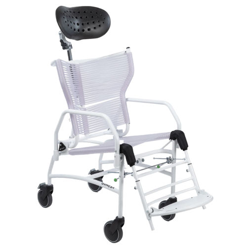 Duschstuhl auf Rollen - Doccia - RMS Rehab - mit Fußstütze / mit Rückenlehne / ergonomisch