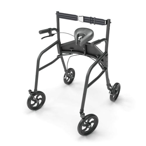 Rollator mit 4 Rädern - LifeGlider - RMS Rehab - mit Sitz / höhenverstellbar