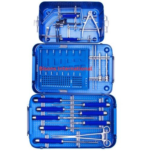 Instrumentenset für Allgemeinchirurgie - 8598 - Bisons International - steril