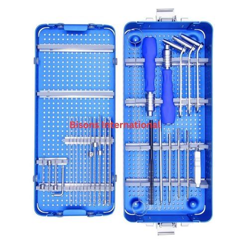 Unfallchirurgie-Instrumentenset - 8588 - Bisons International - für orthopädische Chirurgie