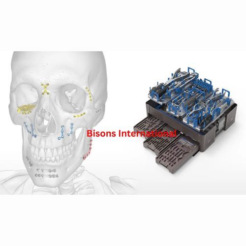Instrumentenset / Kiefer- und Gesichtschirurgie - BI-001463 - Bisons International