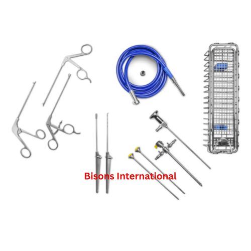Instrumentenset für arthroskopische Kniechirurgie - BI-001469 - Bisons International - für orthopädische Chirurgie / für Neurochirurgie / Wirbelsäulenchirurgie