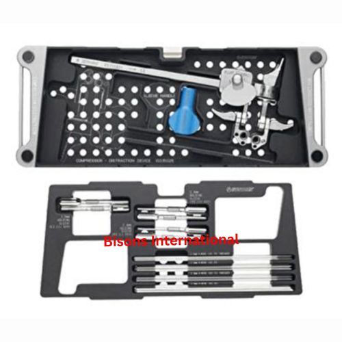 Instrumentenset für orthopädische Chirurgie - BI-001473 - Bisons International - für Knöchelarthroskopie / für Fußchirurgie